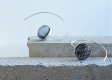 Ohrschmuck Edelstahlnetz